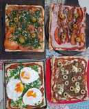 Mini pizzas para picadas
