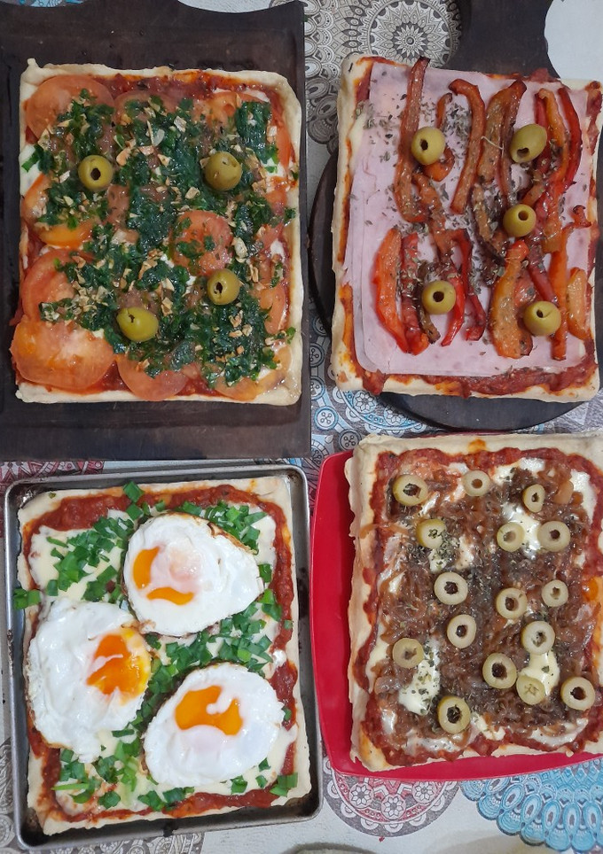 Una foto de Mini pizzas para picadas