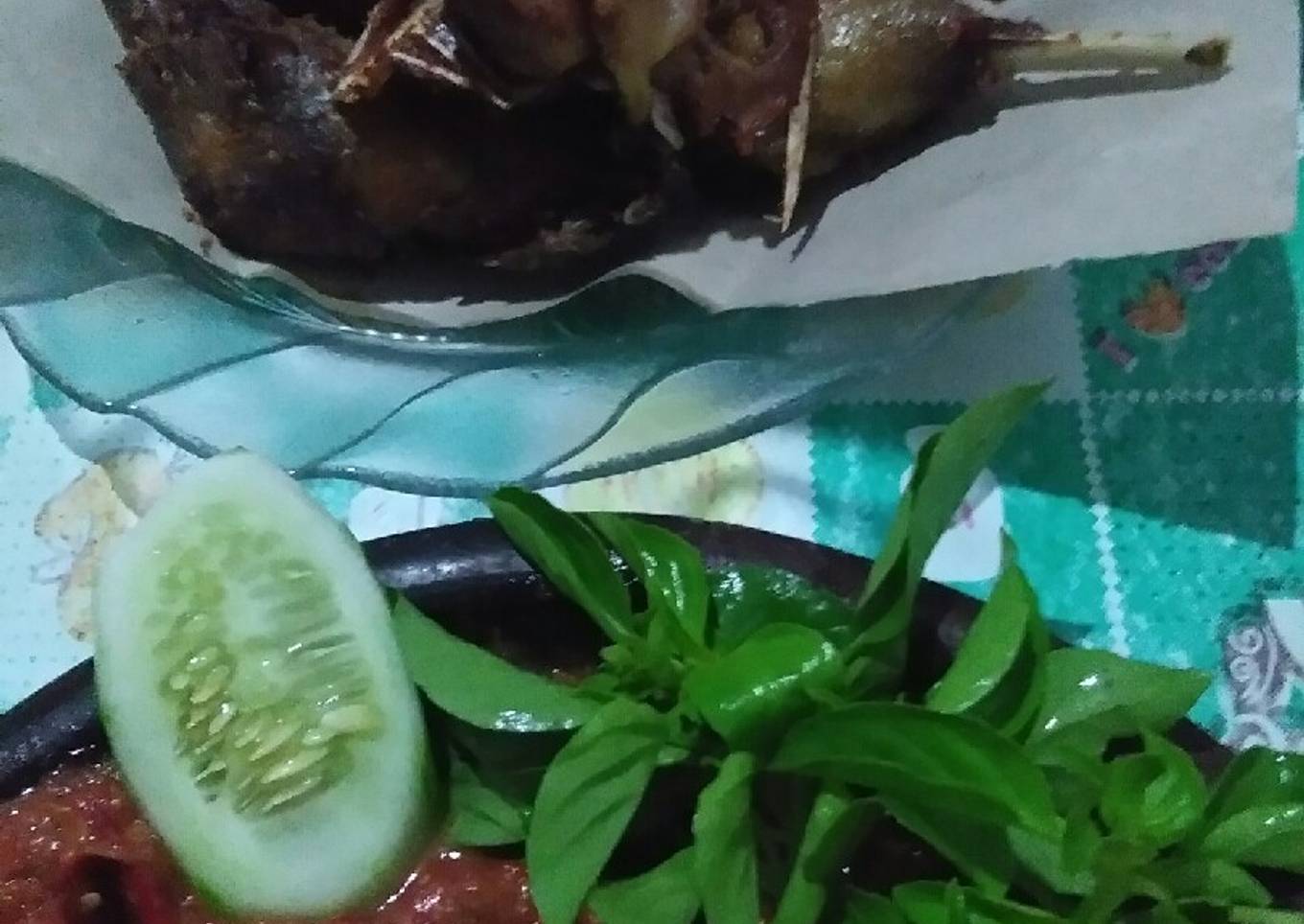 Sambel bebek goreng