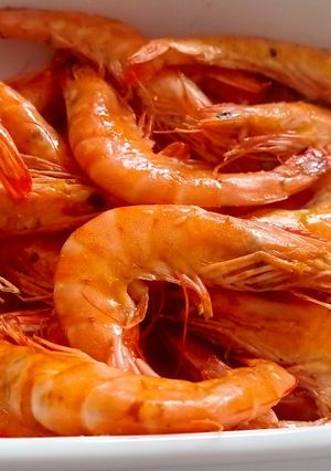 Foto di Gamberoni speziati in friggitrice ad aria