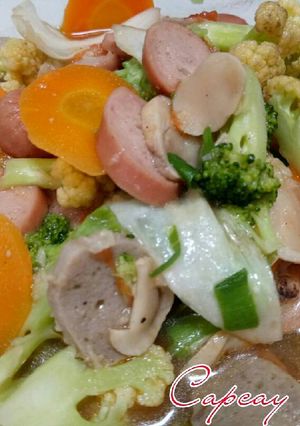 Foto resep Capcay Kuah