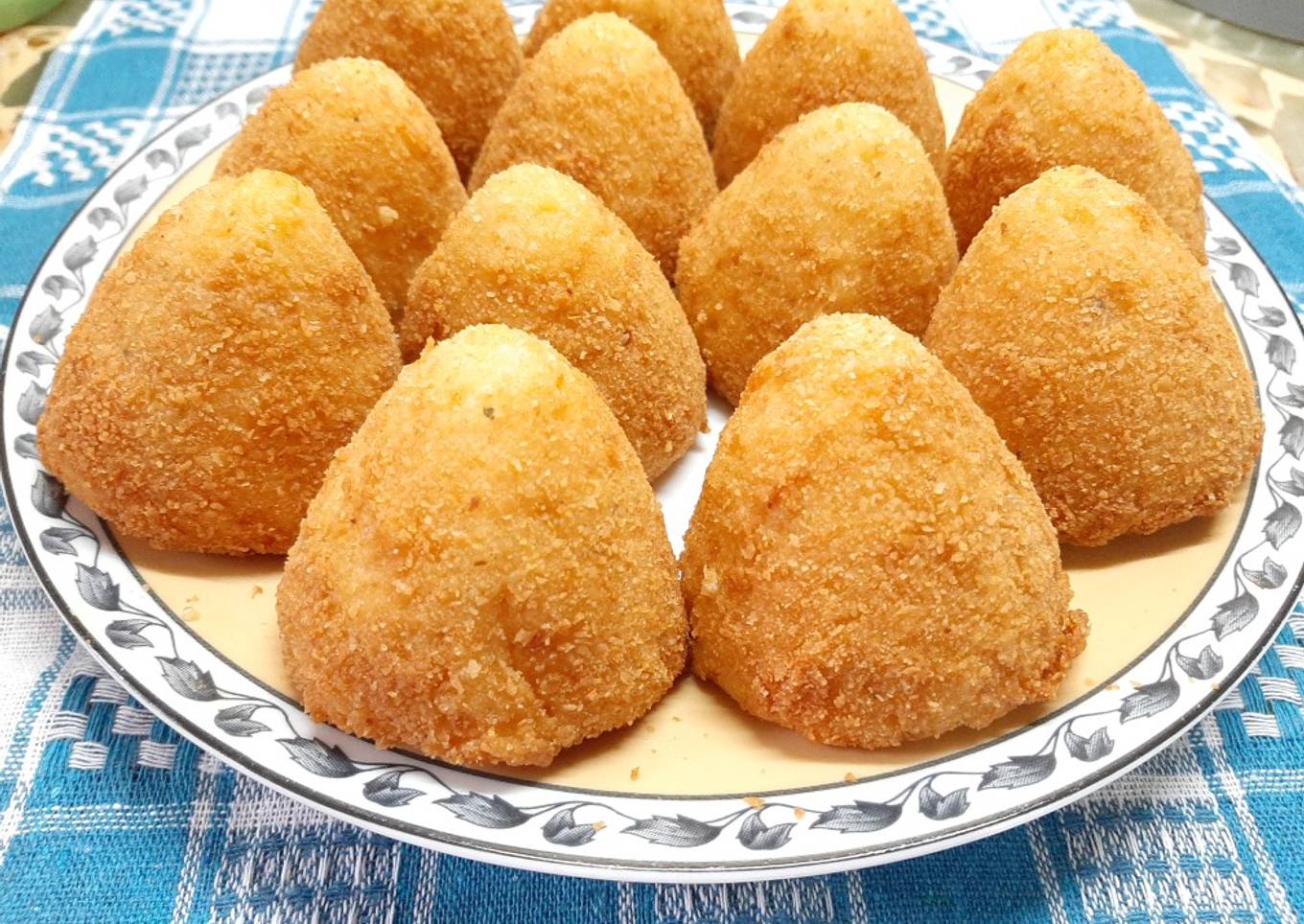 Croquetas de arroz y queso 🧀