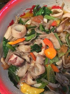 Foto resep Tumis Cumi Sayuran