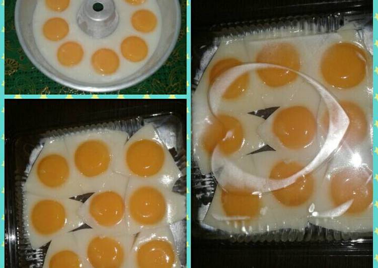 Puding telor mata sapi