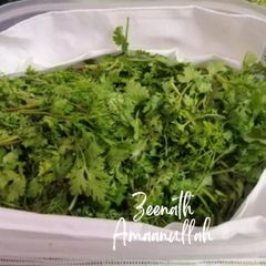 A picture of Freshness loaded Green Masala.