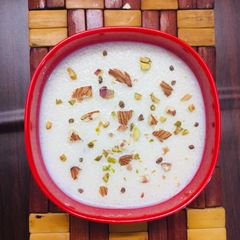 A picture of Samak Chawal/ Moraiyo ki Kheer.