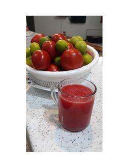 عکسی از دستور معجون اسموتی هندونه🍹🍹