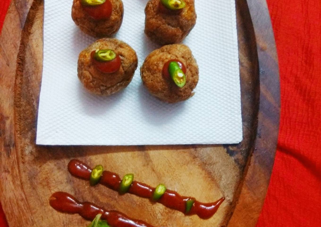 Bread Stuffed Mango Appe