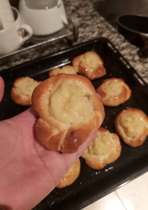 Una foto de Facturas de crema pastelera