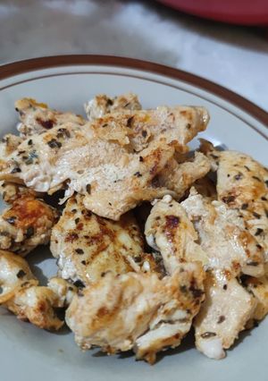 Foto resep Dada Ayam Panggang Oregani