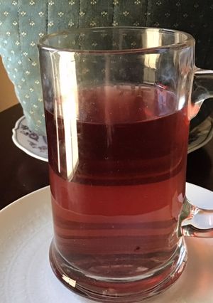 A picture of California Farm White Tea Infusion with dried fruits & raisins.