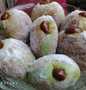 Easy Ways Prepare Recipes Bomboloni pandan filling cokelat the So Delicious Tasty.