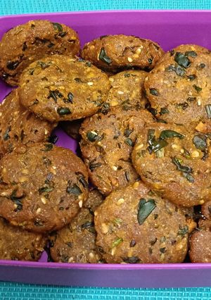 A picture of Pearl Millet Discs (Bajra na Vada).
