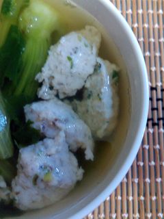 不含味精／雞精的生菜魚肉湯 的食譜成品照片