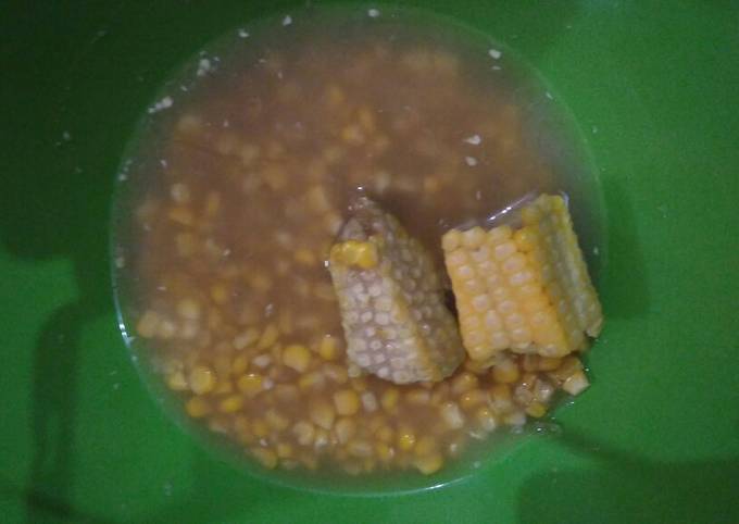 Bubur Jagung Manis simple