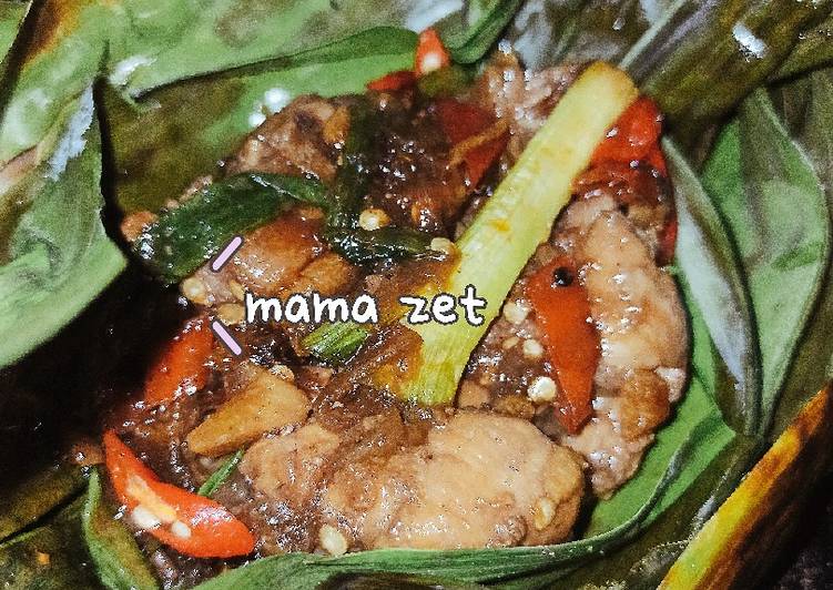 Resep Kreasi pepes ayam lada, Gampang Banget