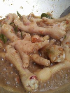 Foto resep Ceker ayam rica-rica pedas