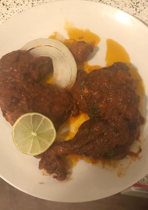 A picture of Chicken curry.