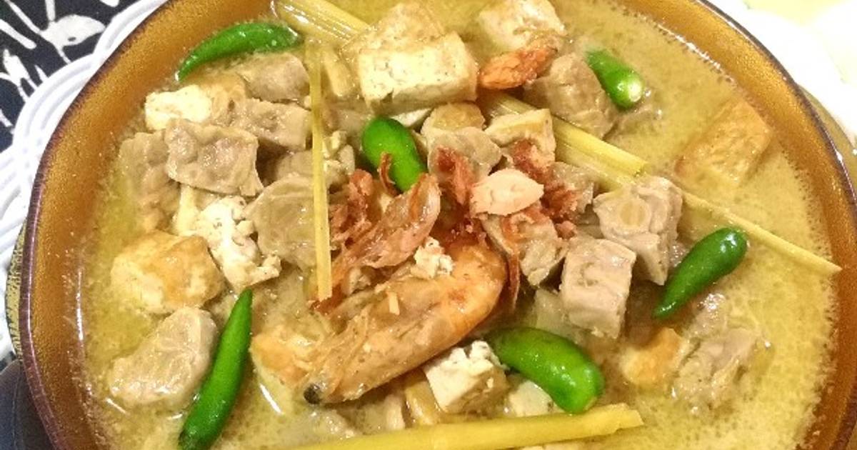 Resep 64 Lodeh Tahu Tempe Jangan Lombok Oleh Mbak Iik Cookpad