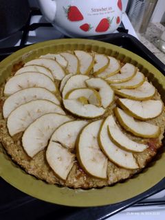 Una foto de Torta fácil de membrillo y manzana 😃