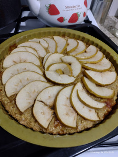 Una foto de Torta fácil de membrillo y manzana 😃