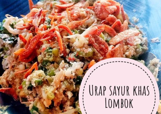 Resep: Urap khas lombok timur Bunda Pasti Bisa