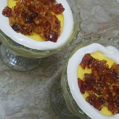A picture of Caramel Crunch Custard.