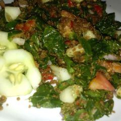 Moringa Salad(kwadon Zogale) A picture of Moringa Salad(kwadon Zogale).