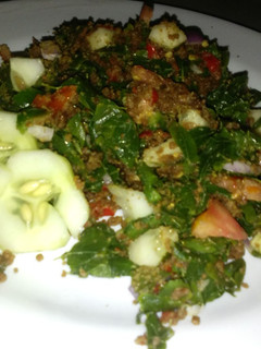 A picture of Moringa Salad(kwadon Zogale).
