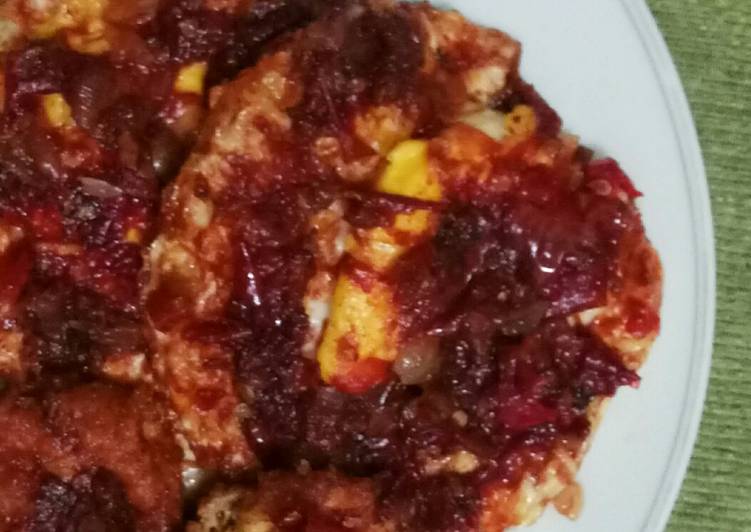 Cara Gampang Membuat Telur Ceplok Balado, Sempurna