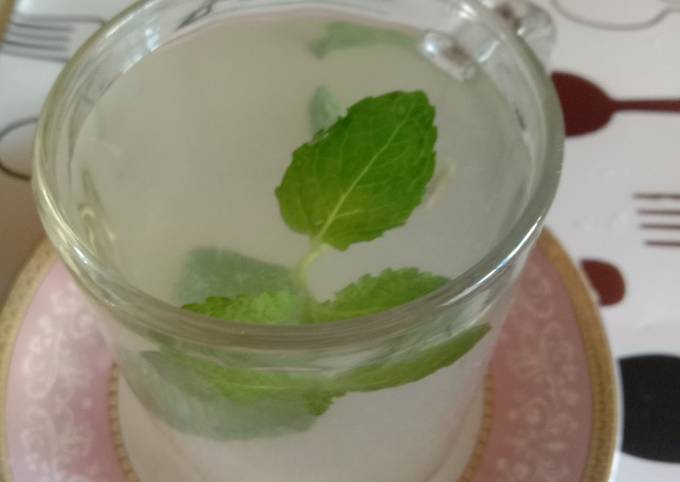Resep: Teh mint jeruk nipis Untuk Jualan