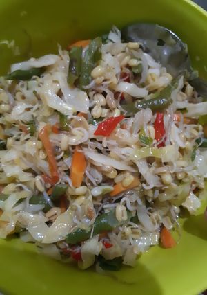 Foto resep Sambala basah*tumis touge