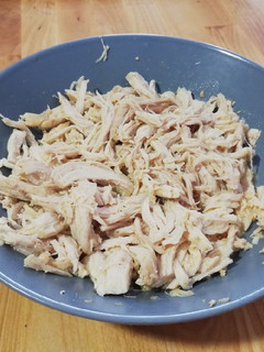 Una foto de Pollo mechado