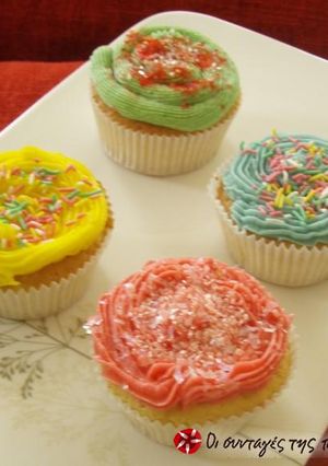 Φωτογραφία της συνταγής Cupcakes τα Χαρούμενα Κεκάκια