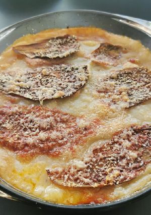 Une photo de Moussaka végétarienne
