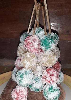 Foto resep Sate singkong pelangi