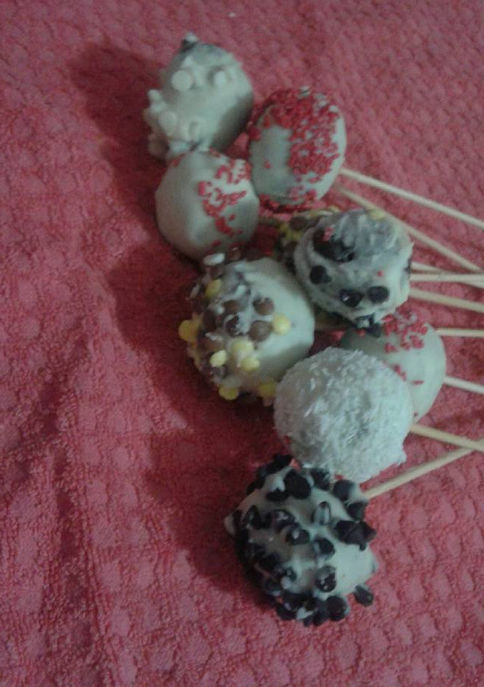 Una foto de Cake pops