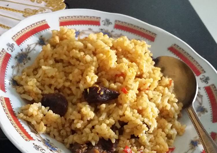 Resep Nasi Goreng Kari 🐐 yang Bikin Ngiler