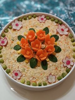 عکسی از دستور سالاد الویه