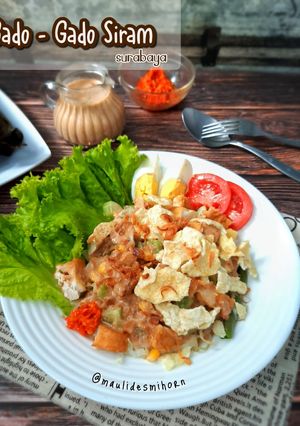 Foto resep Gado - gado siram Surabaya