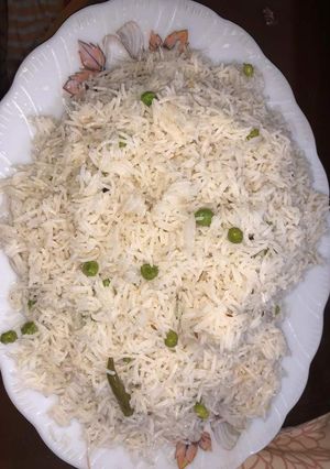 A picture of Simple mater pulao.