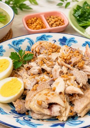 Foto resep Nasi hainan ayam rebus