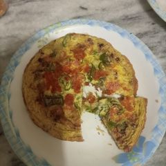 A picture of Pizza Omelette.