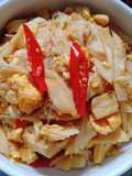 ผัดหน่อไม้ใส่ไข่🌶️🥚