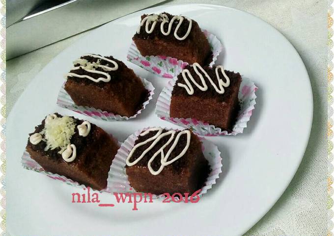 Cake Coklat (no mixer & oven)