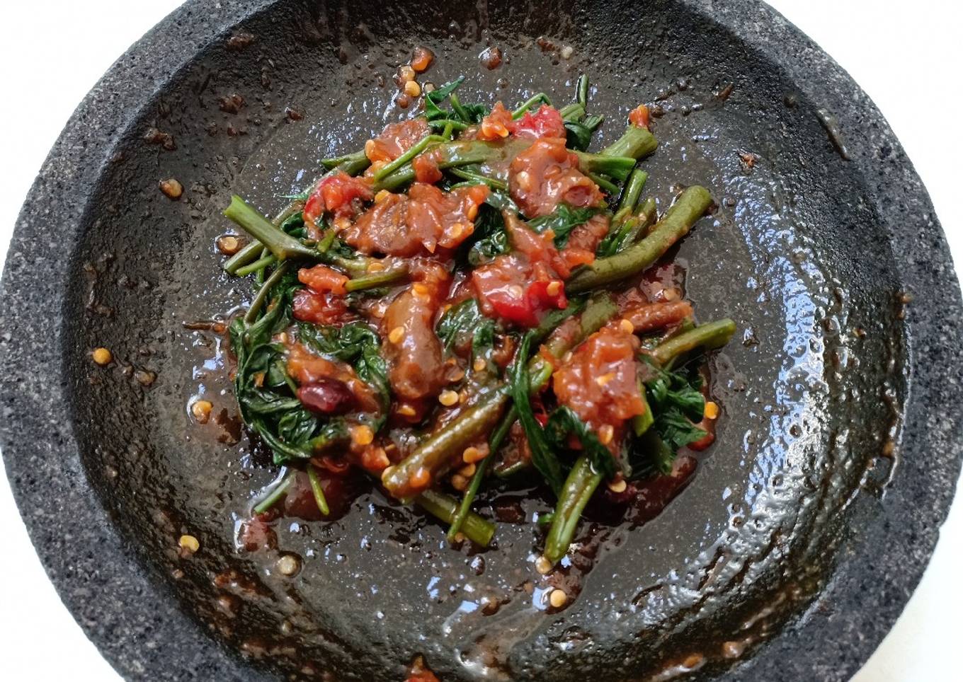Sambel Asem Kangkung