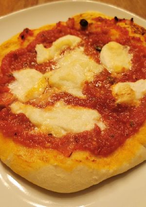 Une photo de Pizza à l'air fryer