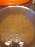 Fresh French onion soup