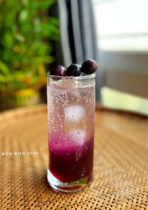 Hình của món Soda Nho Đen.