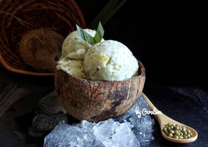 Standar Bagaimana cara buat Es Puter Kacang Hijau yang lezat
